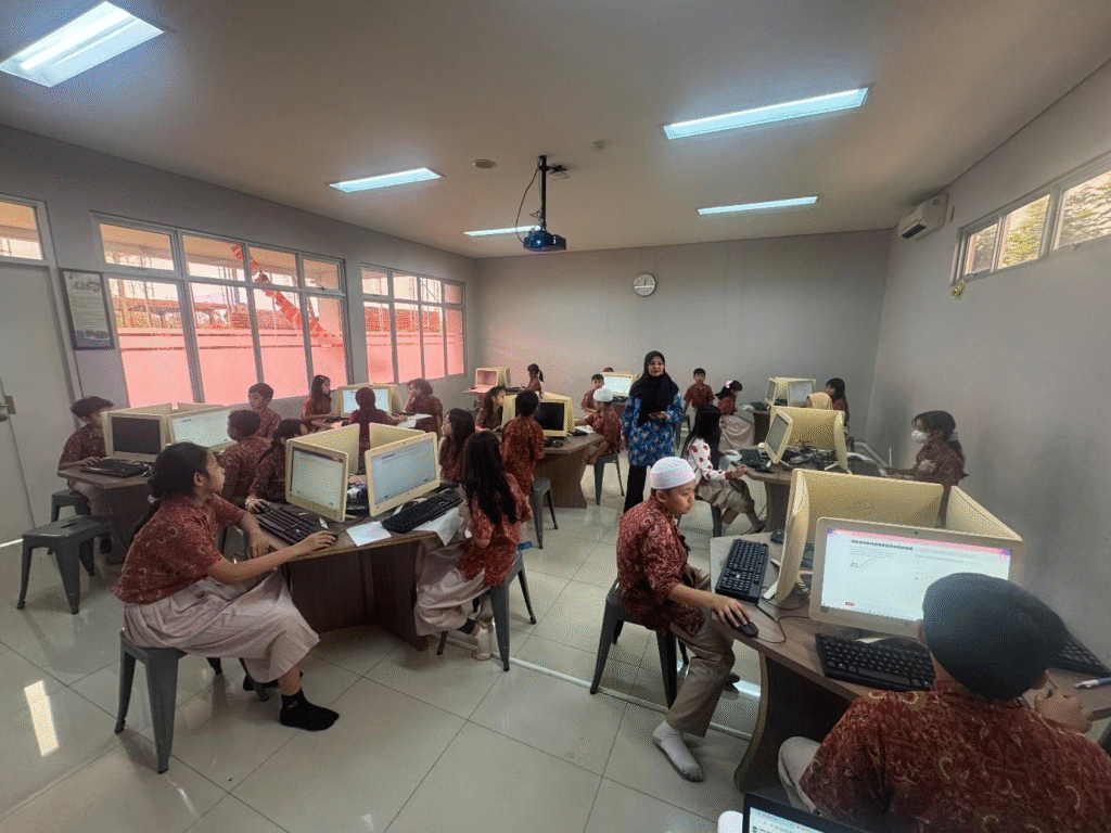 Guru dan murid SD Labschool Cibubur, assessment ACER, SD Labschool Cibubur, Kualitas Numerasi