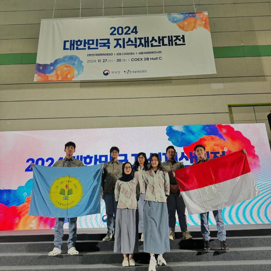 Siswa SMA Labschool Cibubur, Juara Seoul International Invention Fair 2024, Korea Selatan, Sekolah Juara 