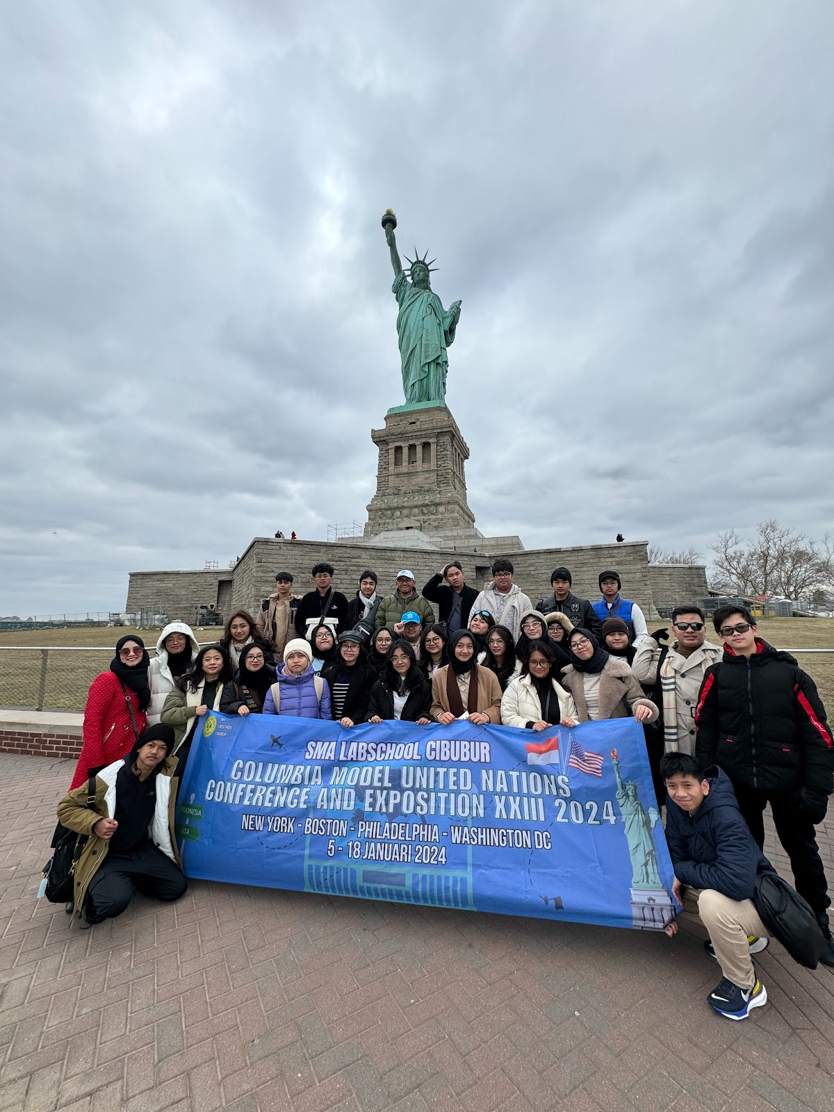 Siswa dan Guru SMA Labschool Cibubur, Columbia Model United Nations Conference and Exposistion XXIII 2024, Sekolah Juara