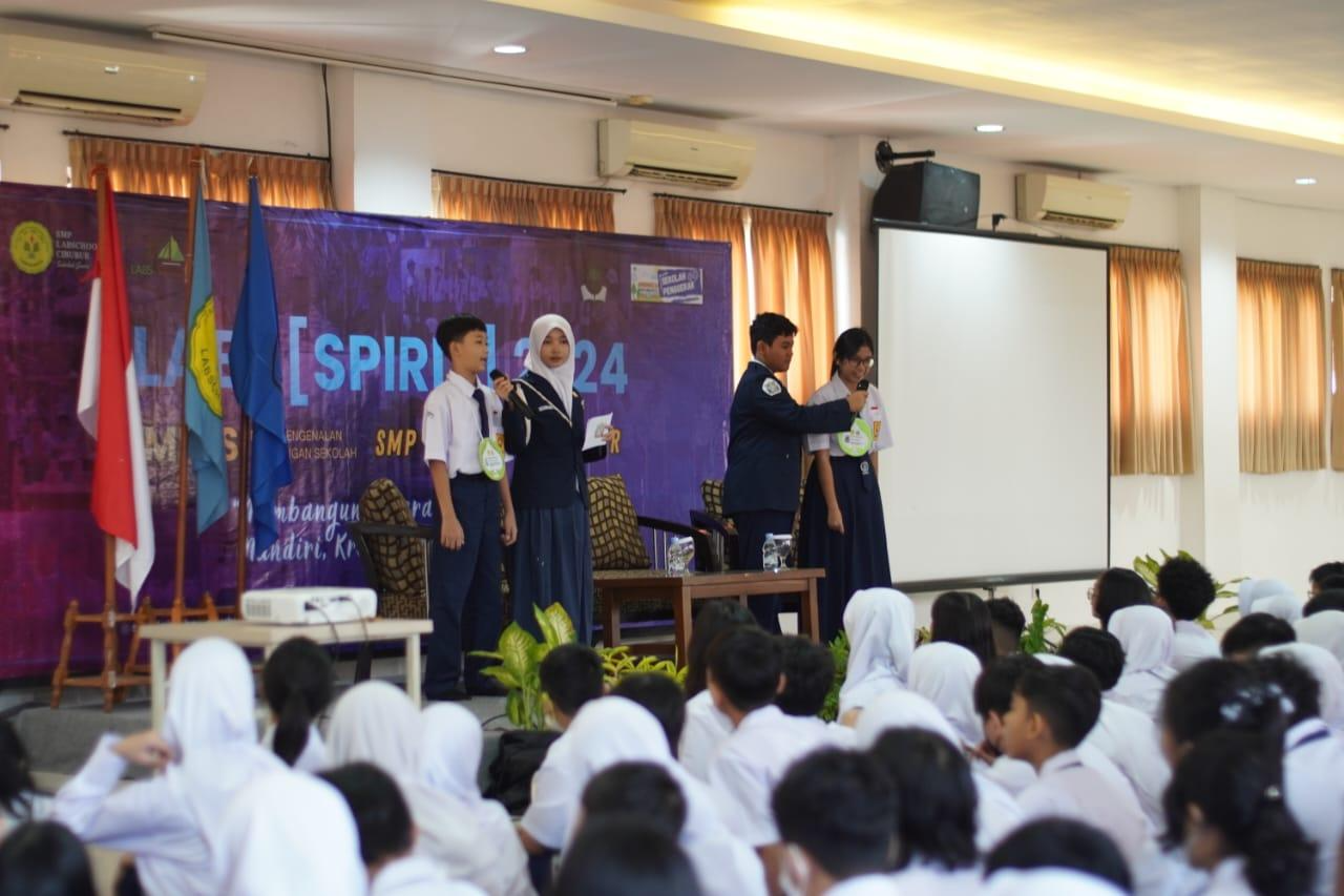 Peserta Labs Spirit 2025, Sesi Tanya Jawab, SMP Labschool Cibubur, Sekolah Unggul