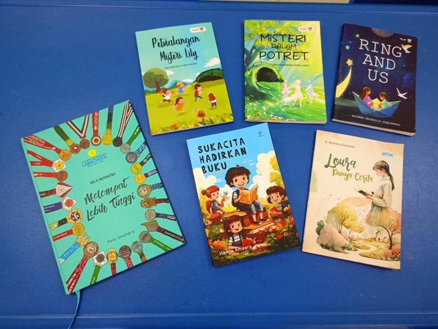 Buku Karya Siswa SD Labschool Cibubur, Karya Katulistiwa, Perpustakaan SD Labschool Cibubur, Sekolah Literasi
