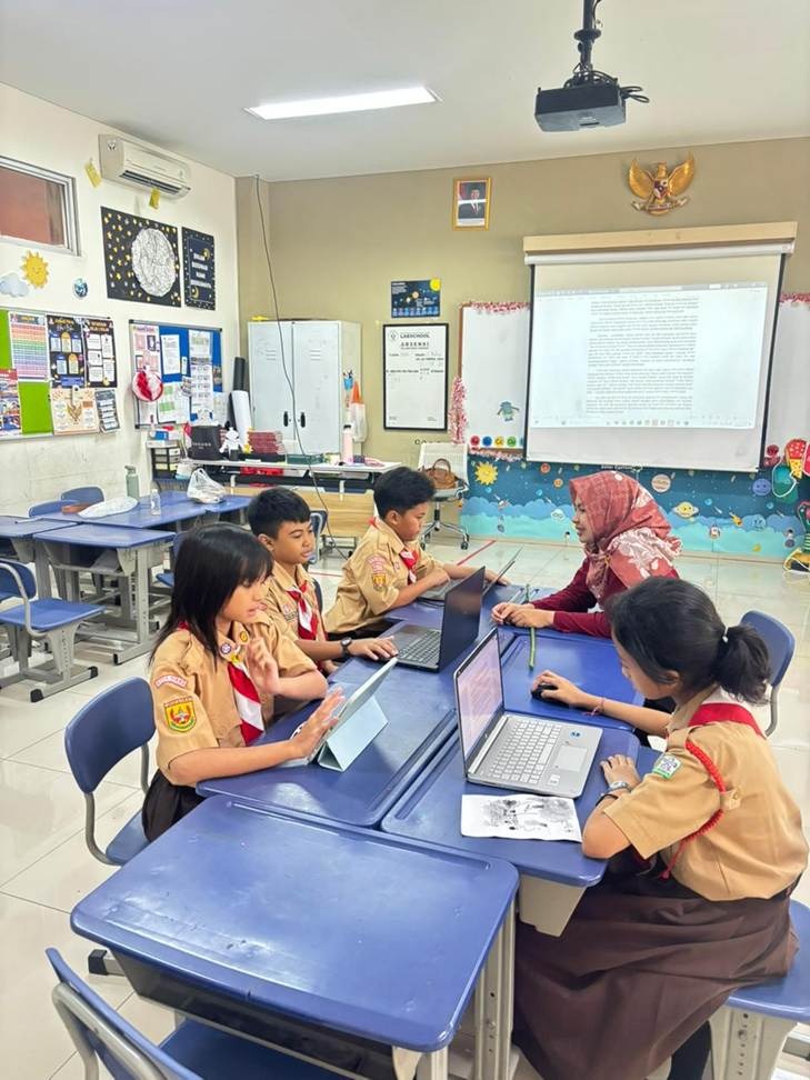 Siswa dan Guru SD Labschool Cibubur, Bimbingan Katulistiwa, Ruang Kelas SD Labschool Cibubur, Sekolah Literasi