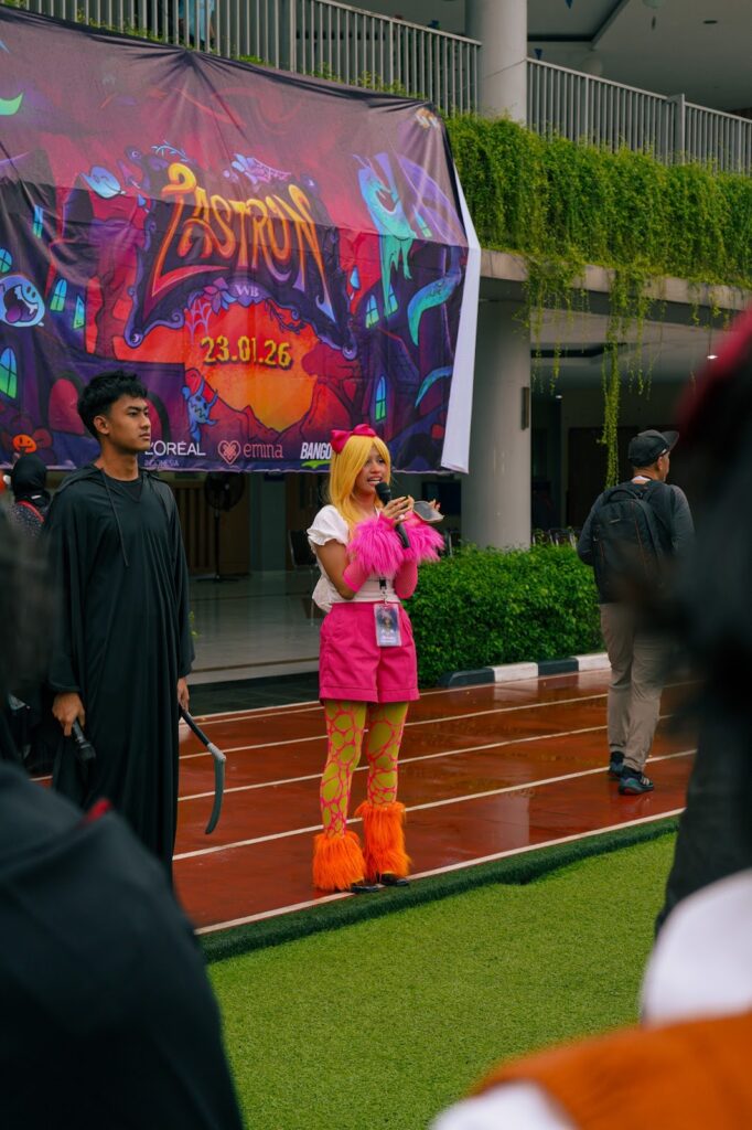 Sambutan ketua acara Last Run 2026, SMA Labschool Cibubur, Sekolah Juara
