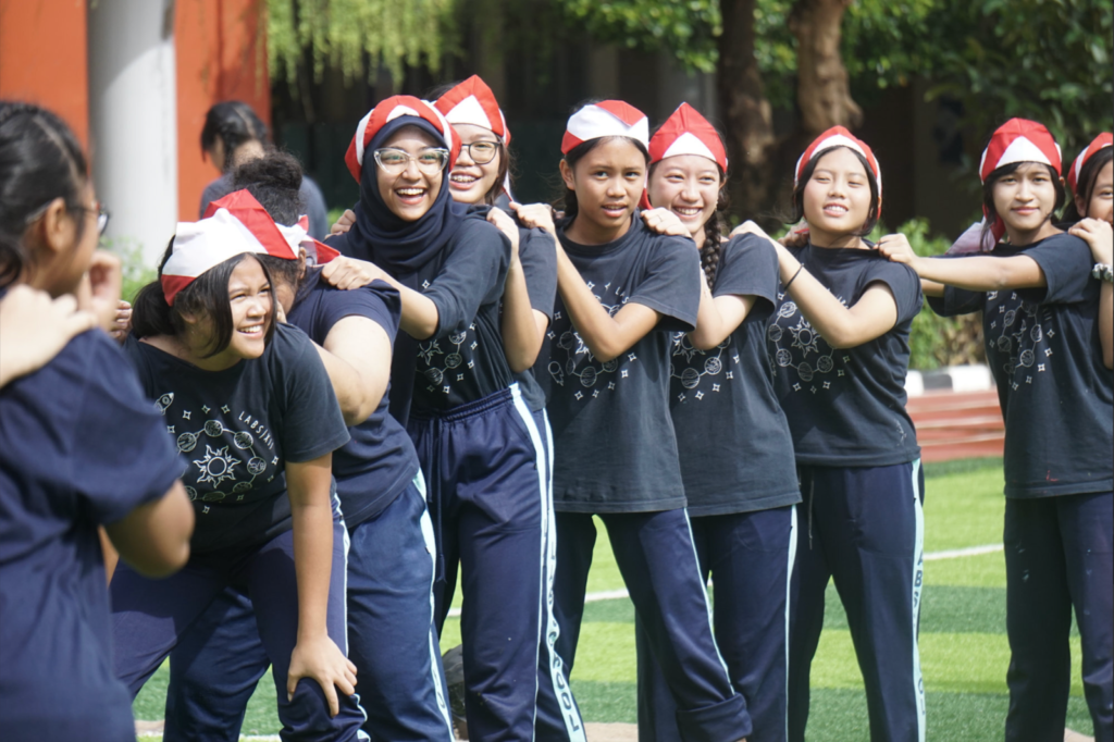 Siswa SMP Labschool Cibubur, Games Angkatan, Lapangan, Sekolah Karakter