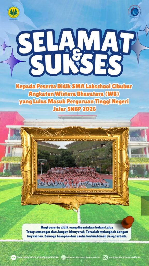 SNBP, SMA Labschool Cibubur, Sekolah Juara