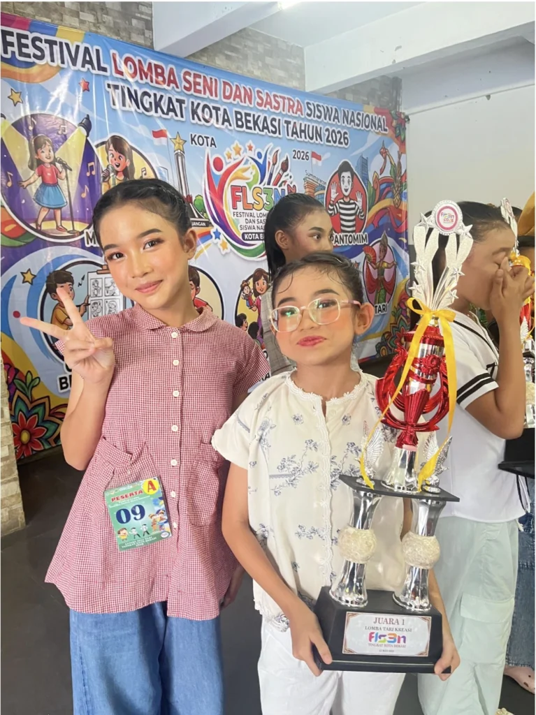Tim Tari SD Labschool Cibubur, Juara 1 FLS3N tingkat kota Bekasi, Sekolah Juara